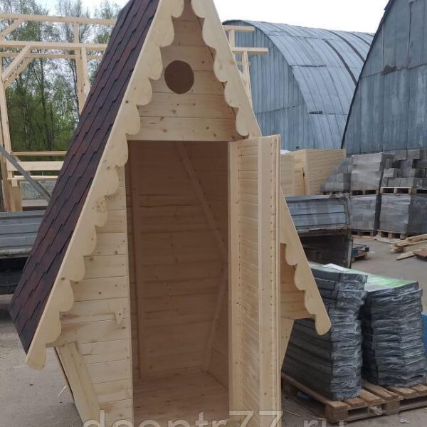 Туалет для дачи деревянный АQ-7