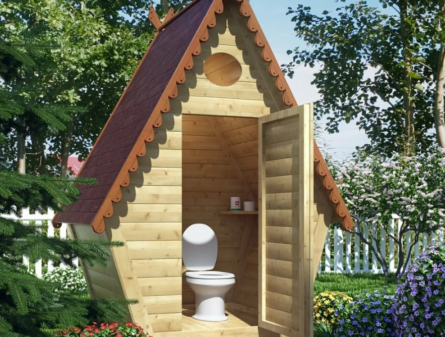 Деревянные дачные туалеты. Разновидности, различия, преимущества